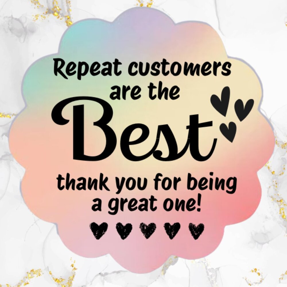 50 Thank You Thermal Stickers 2.5[